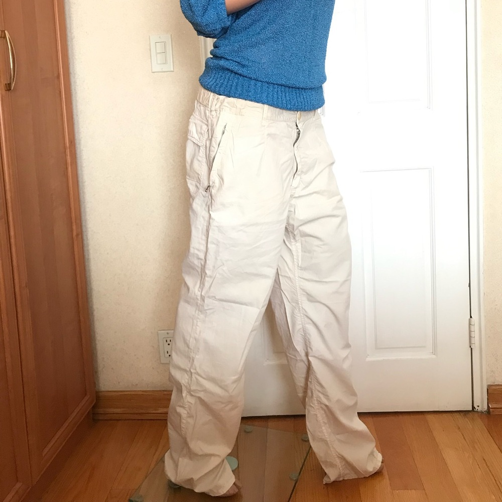Prada off white/cream light pants Made in Italy EU sz 50 US XL Great condition